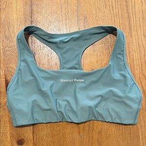 District Vision Women's Sports Bra - green